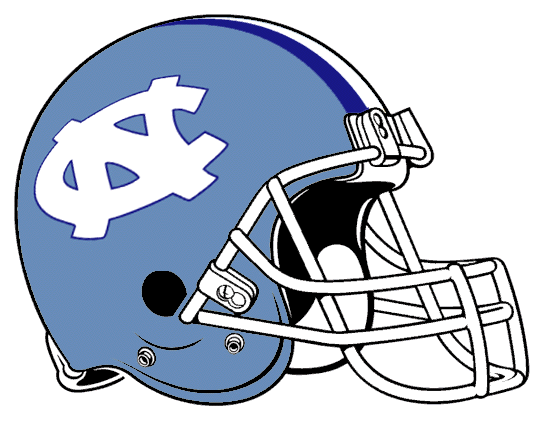 North Carolina Tar Heels 1988-1998 Helmet Logo diy iron on heat transfer
